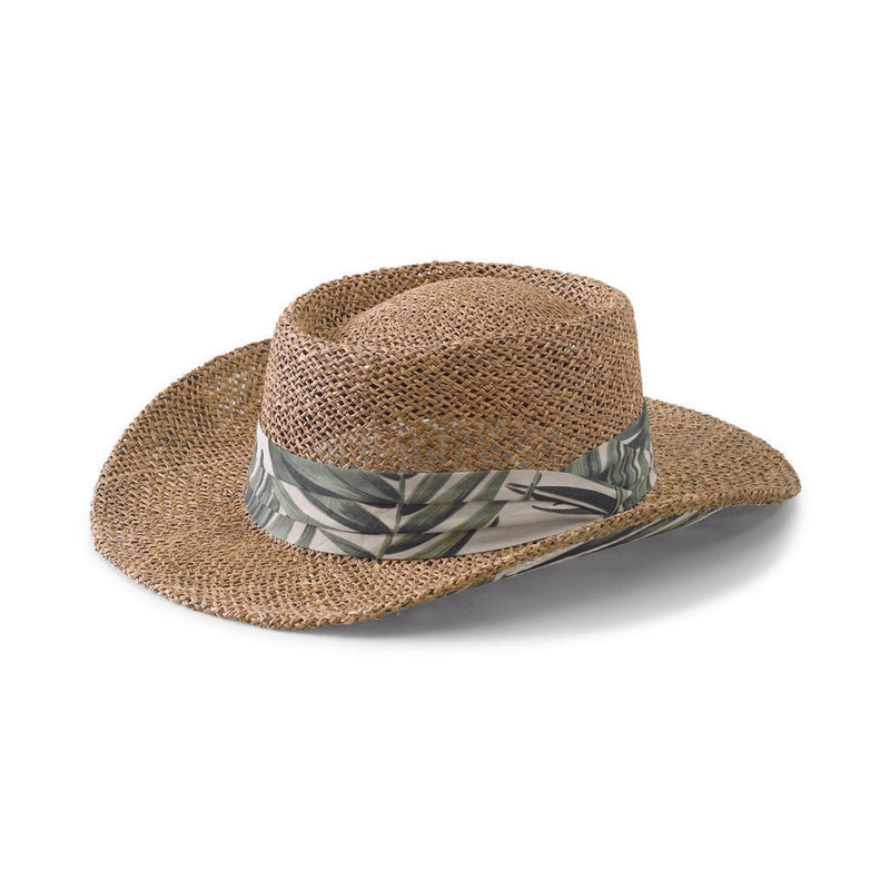 San Diego Hat Company - Mens Segrass Gambler Nat with Print