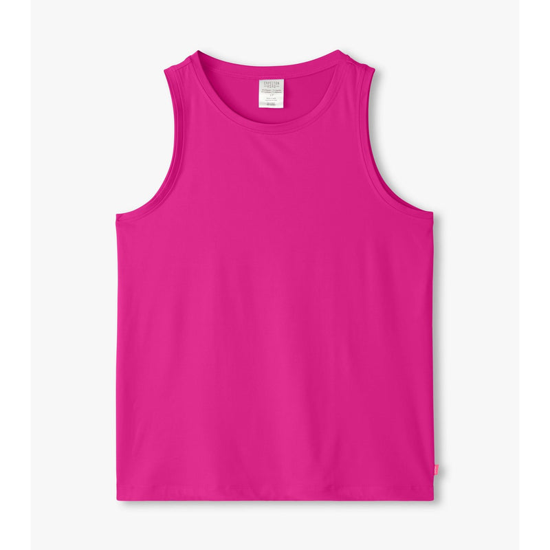Little Blue House - Unisex Rose Violet Scoop Neck Tank in a Bag