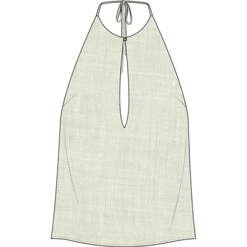 Onia - Womens Keyhole Halter Top