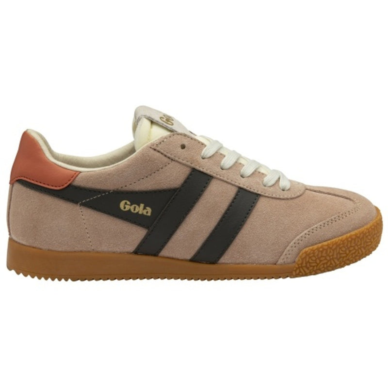 Gola - Womens Elan Sneakers - Cameo/Mocha/Hot Coral