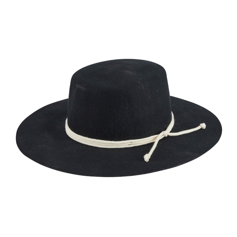 San Diego Hat Company - Wfh8209-Womens Wool Felt Wide Brim Boater