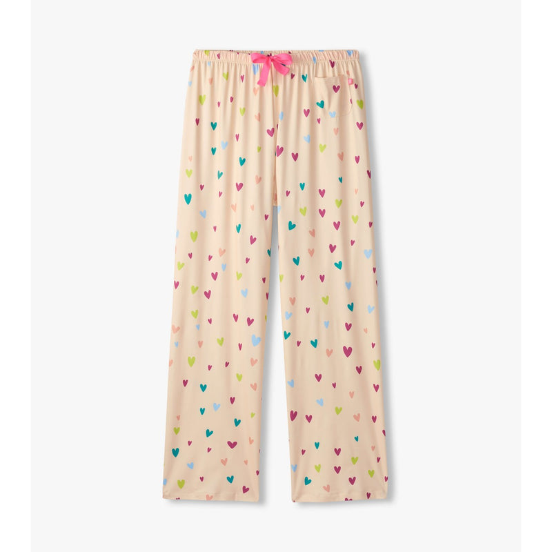 Little Blue House - Unisex Jelly Bean Hearts Pj Pants in a Bag