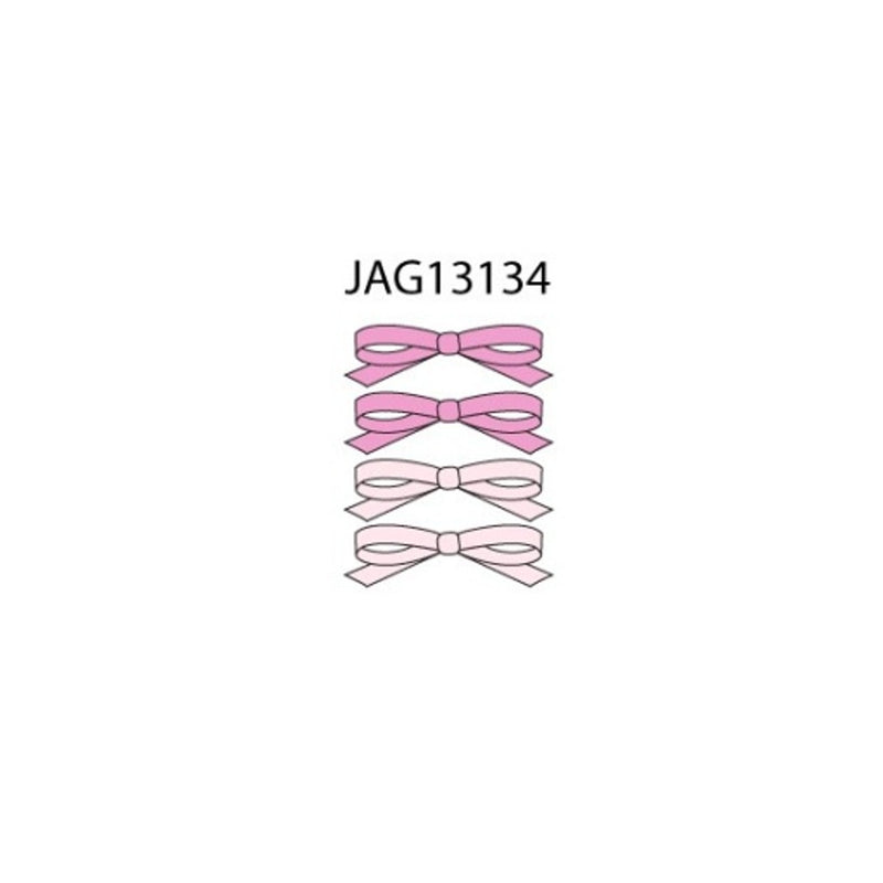 Janie and Jack - Kids G Pnk Bow Clip 4pk Pink