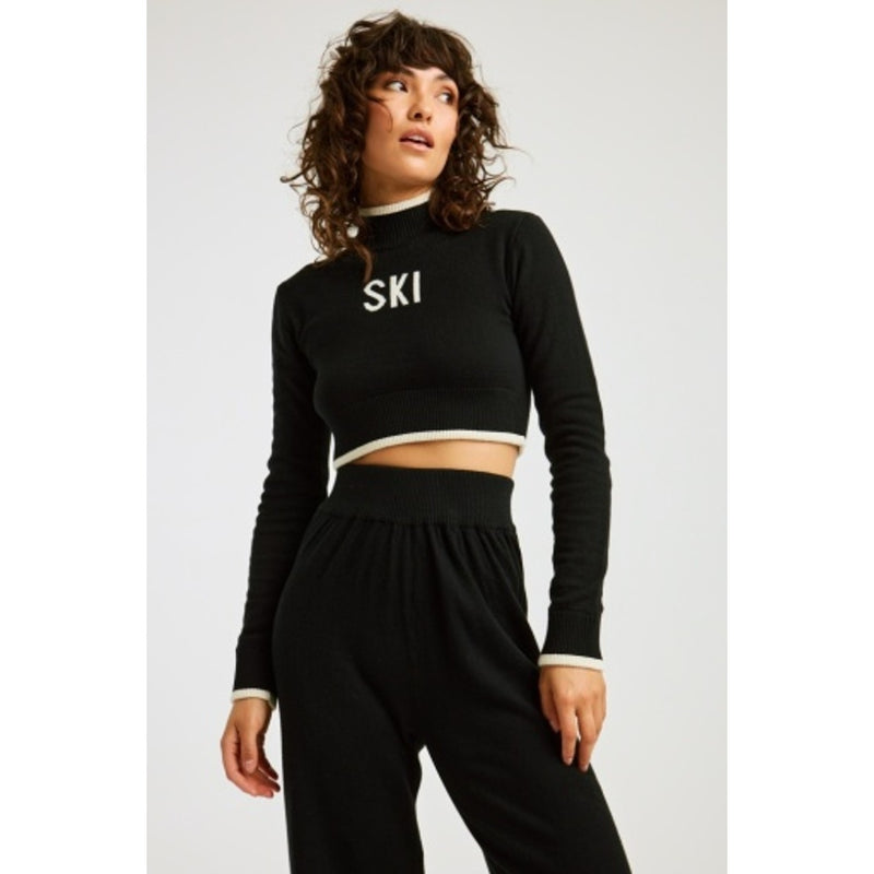 Year of Ours - Womens Cropped Ski Sweater