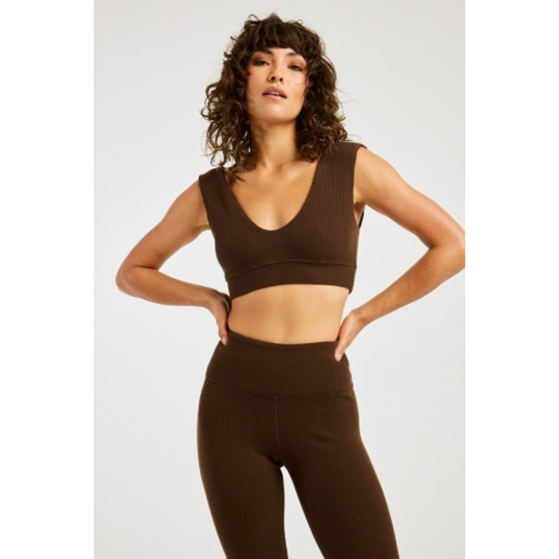 Year of Ours - Womens Deep V Crop