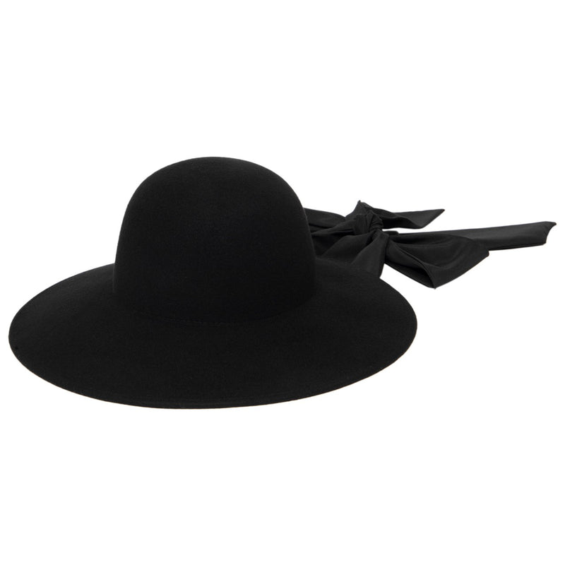 San Diego Hat Company - Stella Womens Wool Felt Floppy with Elongated