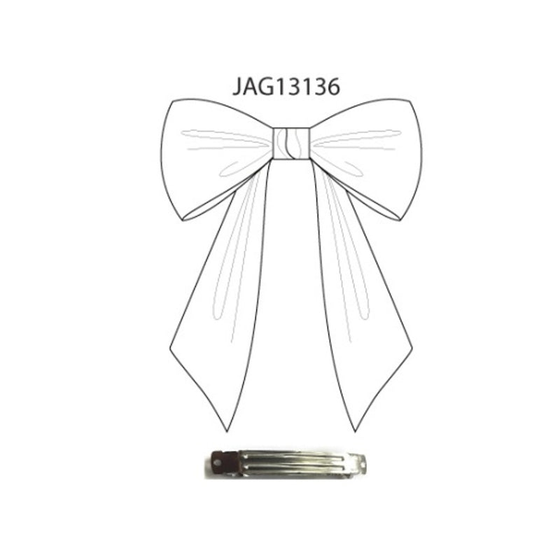 Janie and Jack - Kids G Wht Big Bow E1 Sb1