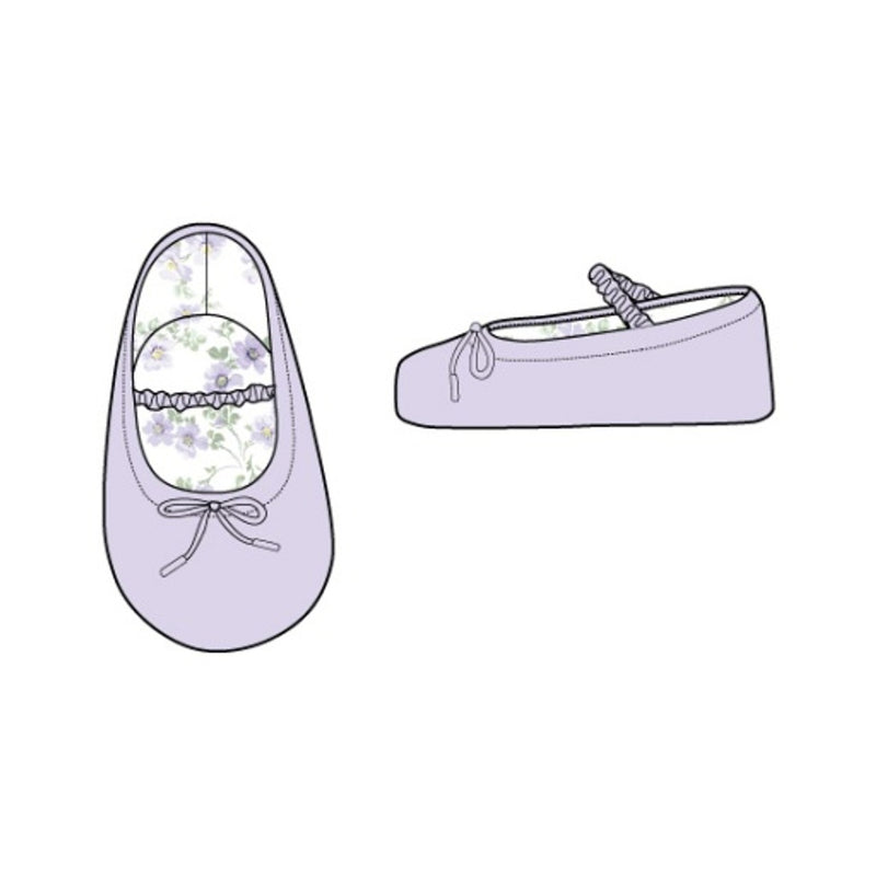 Janie and Jack - Baby G X Purple Dress Shoe Spbk