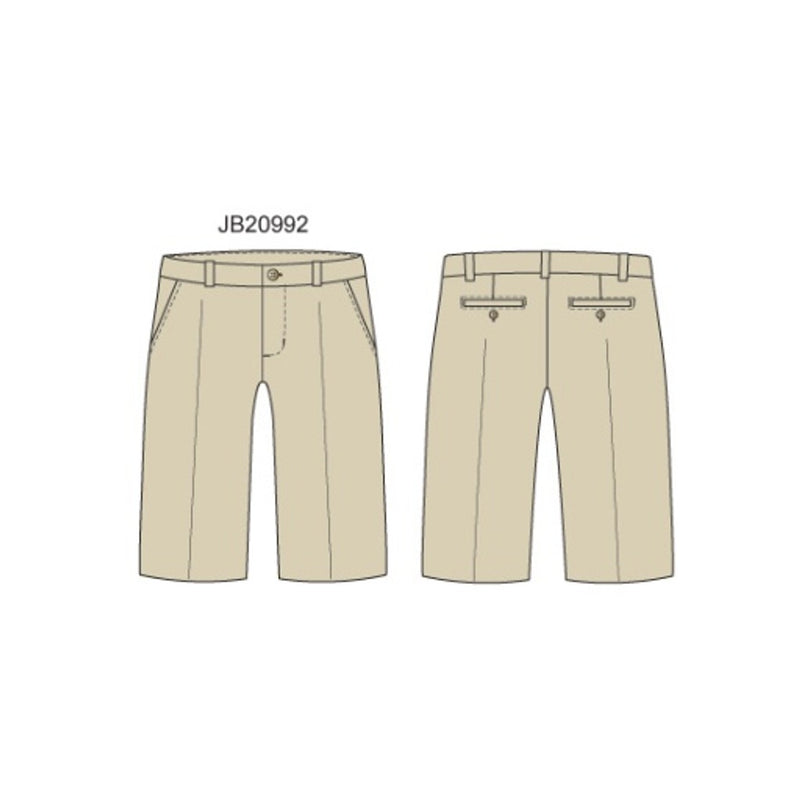 Janie and Jack - Boys with Es Khaki Twill Ff Pant Spbas
