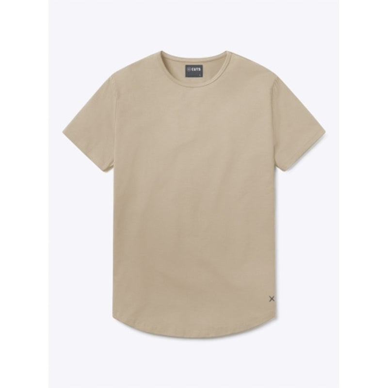Cuts - Mens Ao Curve-Hem Tee - Nomad