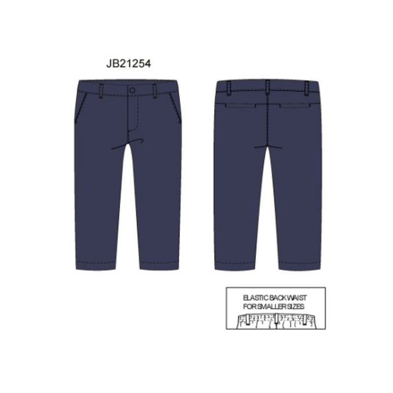 Janie and Jack - Boys with Es Navy Golf Tech Pant Blue Spbas
