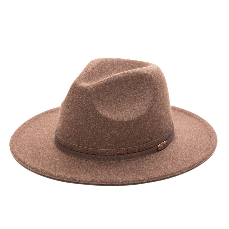San Diego Hat Company - Mens Faux Felt Fedora with Faux