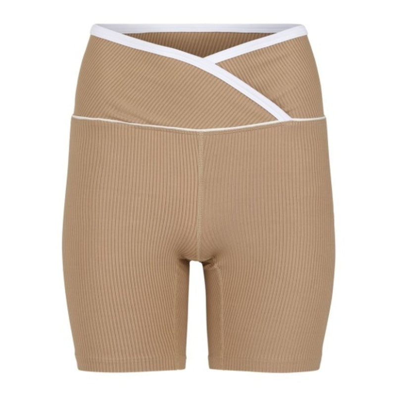 Year of Ours - Womens Ribbed Two Tone Veronica Short
