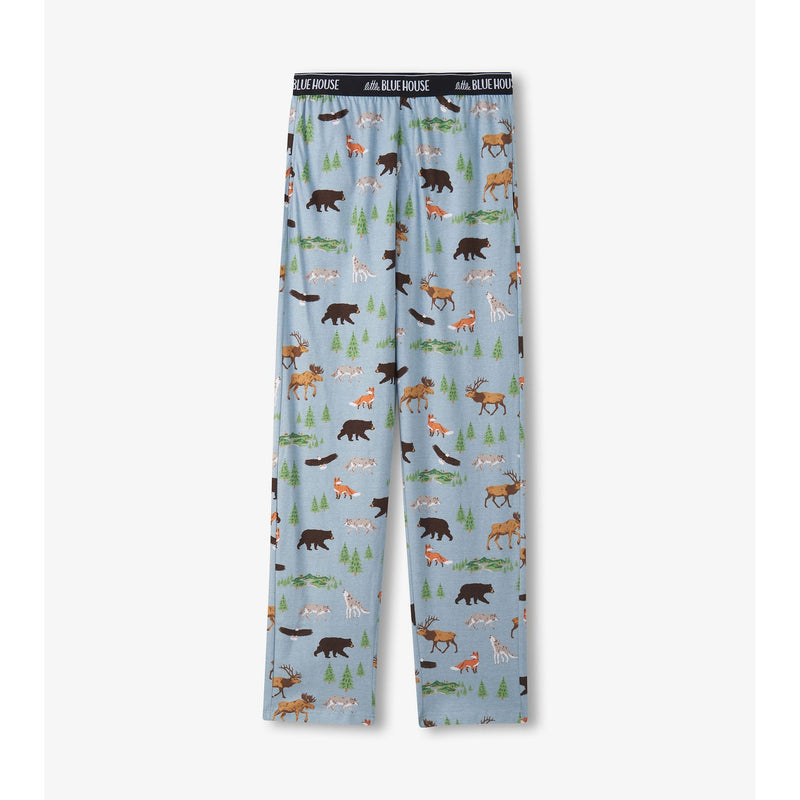 Little Blue House - Northern Wilderness Mens Pajama Pants