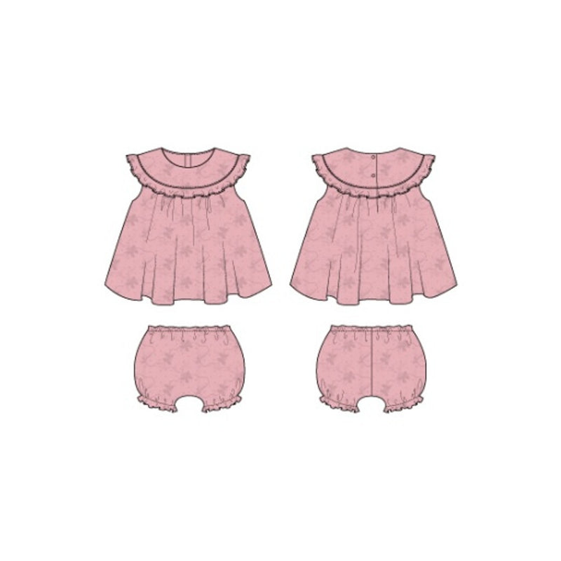 Janie and Jack - Baby G with Pink Ao Butterflies Sl Set Sp1