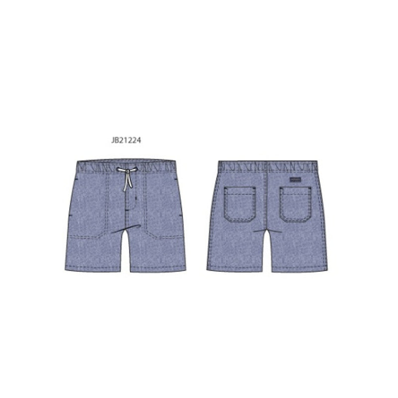 Janie and Jack - Boys with Es Chambray Linen Po Short Sb1
