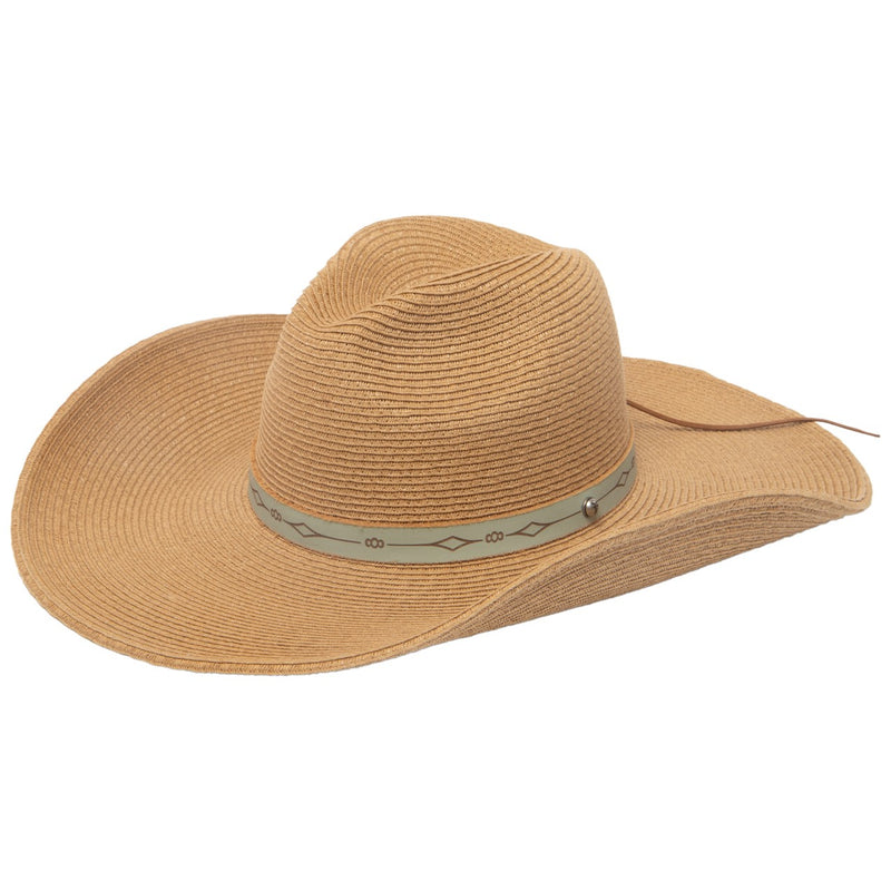 San Diego Hat Company - Frye Womens Paperbraid Pinch Crown Cowboy