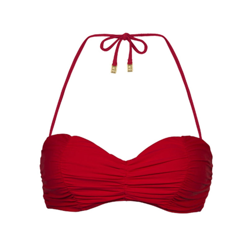Snapper Rock - Womens Ladies Bora Bora Bustier Bikini Top Raspberry