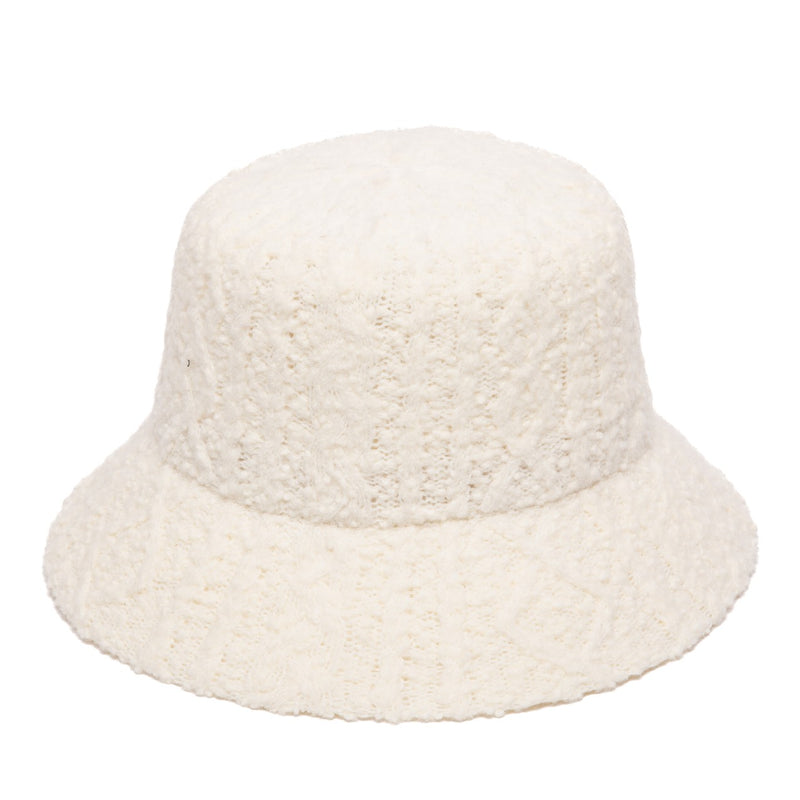 San Diego Hat Company - Groove Womens Machine Knit Bucket with Cable
