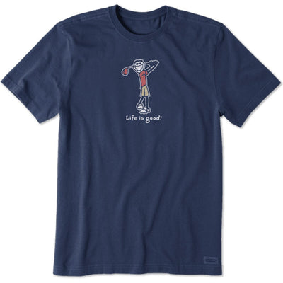 Life Is Good - Mens Golf Jake Vintage Crusher T-Shirt