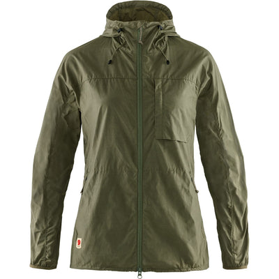 Fjallraven - Womens High Coast Wind Jacket — Green