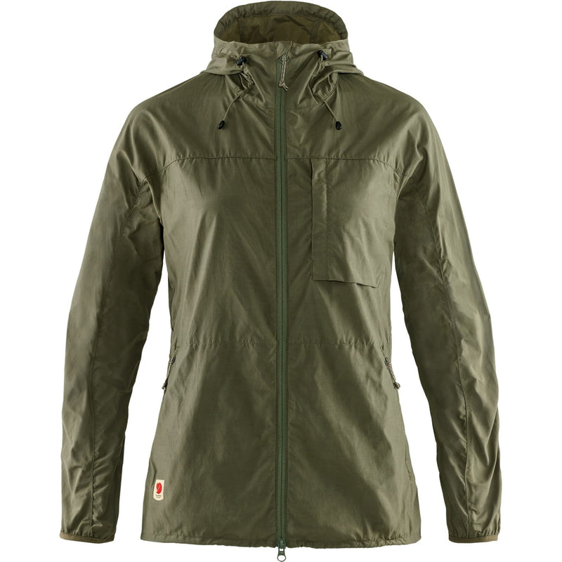 Fjallraven - Womens High Coast Wind Jacket — Green