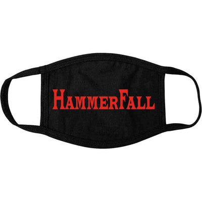 Hammerfall - Unisex Red Logo Face Mask