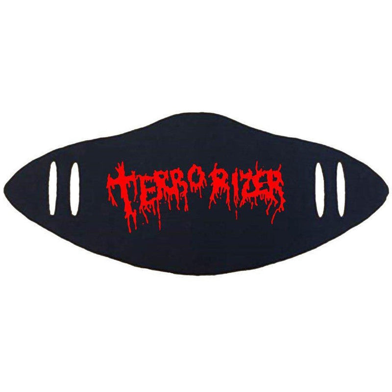 Terrorizer - Unisex Red Logo Face Mask