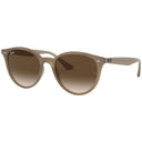 Ray-Ban 0Rb4305 Phantos Sunglasses — Opal Beige/Brown Gradient Dark Brown