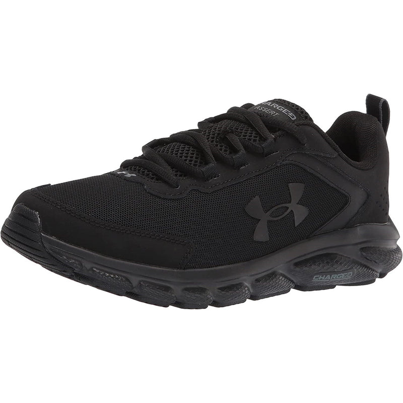 Under Armour - Mens Charged Assert 9 Running Sneakers — Black/Black (003)