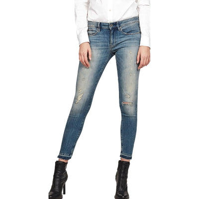 G-Star Raw - Womens 3301 Mid Skinny Rp Ankle Jeans