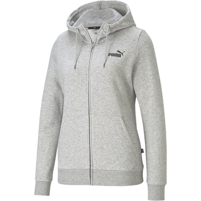 Puma - Womens Ess Small Logo Full-Zip Fl Hoodie