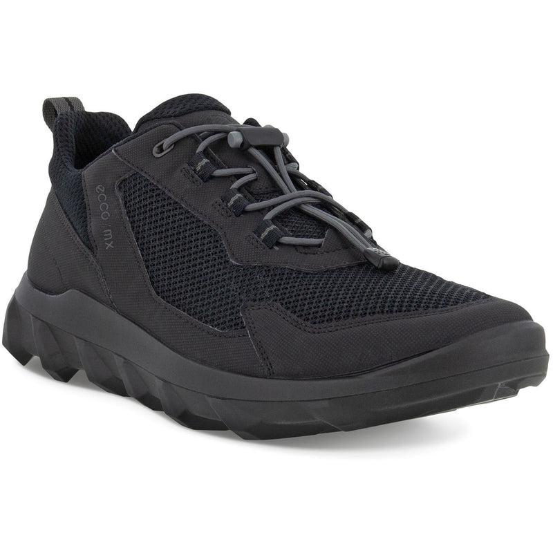 Ecco - Mens Mx Low Breathru Shoes — Black/Black