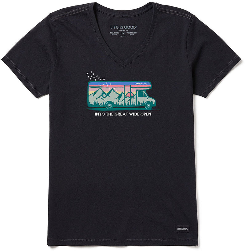 Life Is Good - Womens Into The Great Wide Open T-Shirt