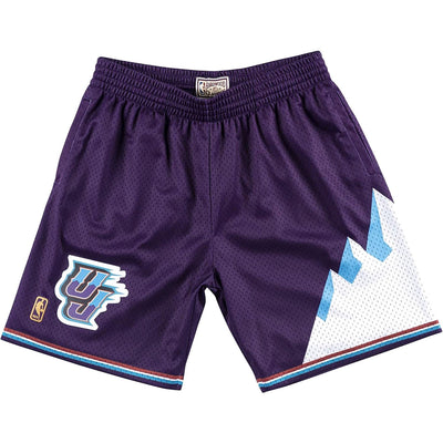 Mitchell And Ness - Utah Jazz Mens Nba Swingman 1996 Shorts