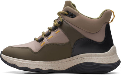 Clarks - Womens Jaunt Lo Shoes — Dark Olive