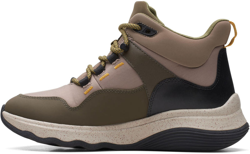 Clarks - Womens Jaunt Lo Shoes — Dark Olive