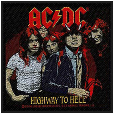 AC/DC - Unisex Highway To Hell Standard Patch