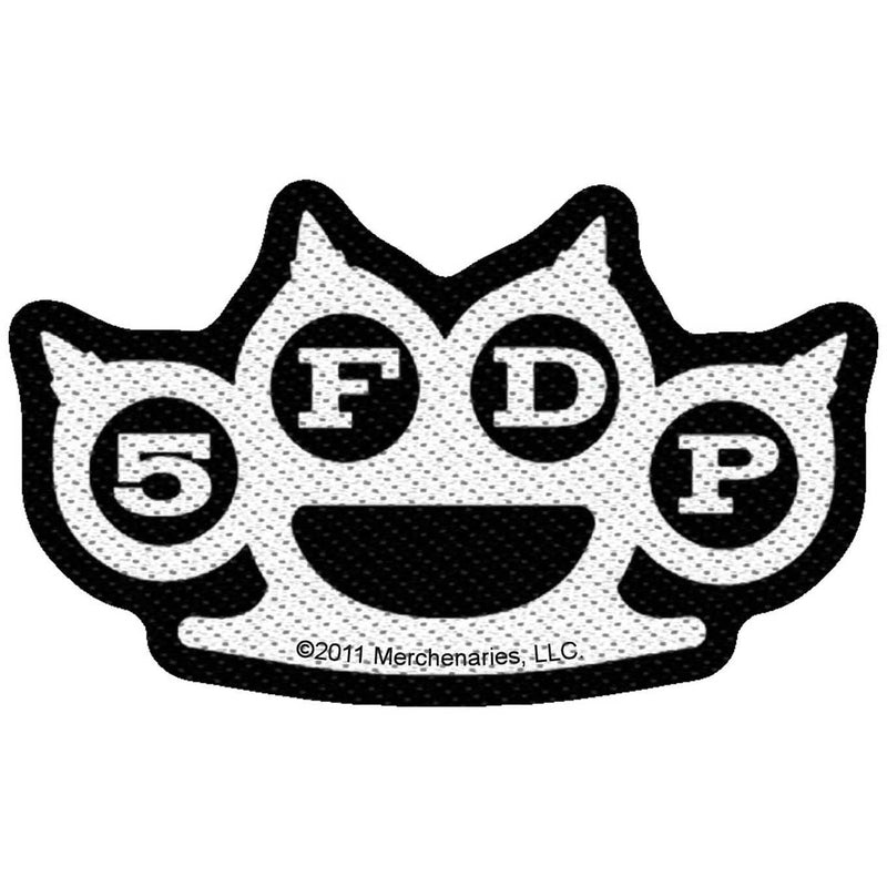 Five Finger Death Punch - Unisex Knuckles Cut-Out Standard Patch