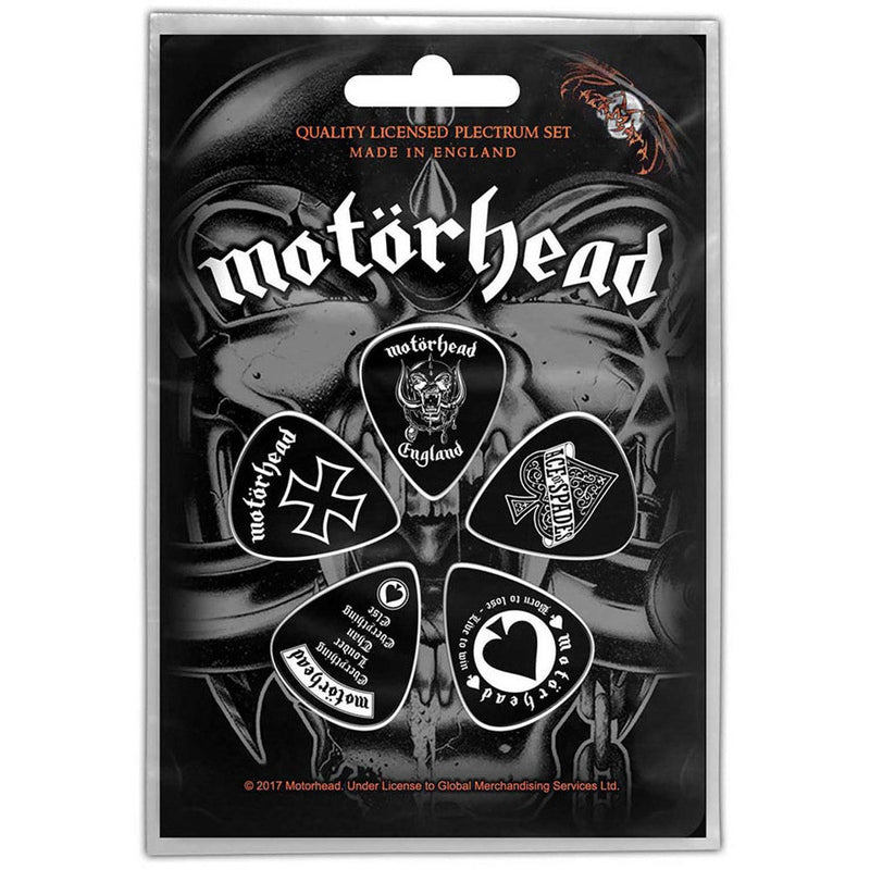Motorhead - Unisex England Plectrum Pack
