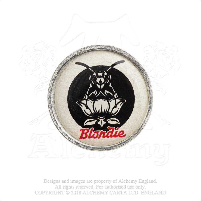 Blondie - Unisex Pollinator Pin Badge