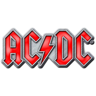 AC/DC - Unisex Red Logo Pin Badge