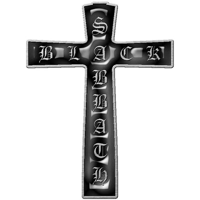 Black Sabbath - Unisex Cross Pin Badge