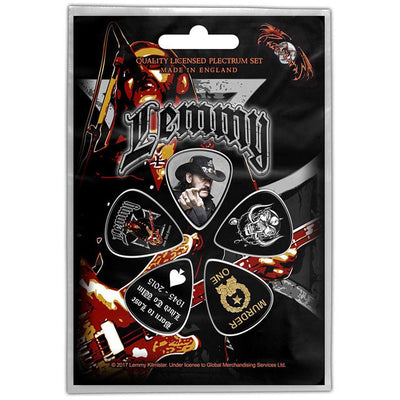 Lemmy - Unisex Stone Death Forever Plectrum Pack