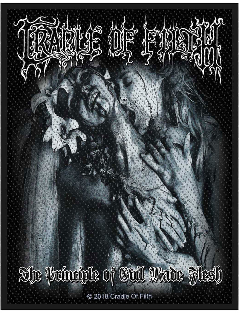 Cradle Of Filth - Unisex Principle Of Evil Made Flesh Standard Patch