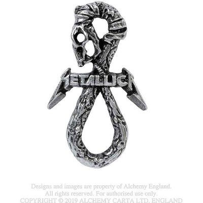 Metallica - Unisex Snake Pin Badge