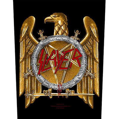 Slayer - Unisex Golden Eagle Back Patch