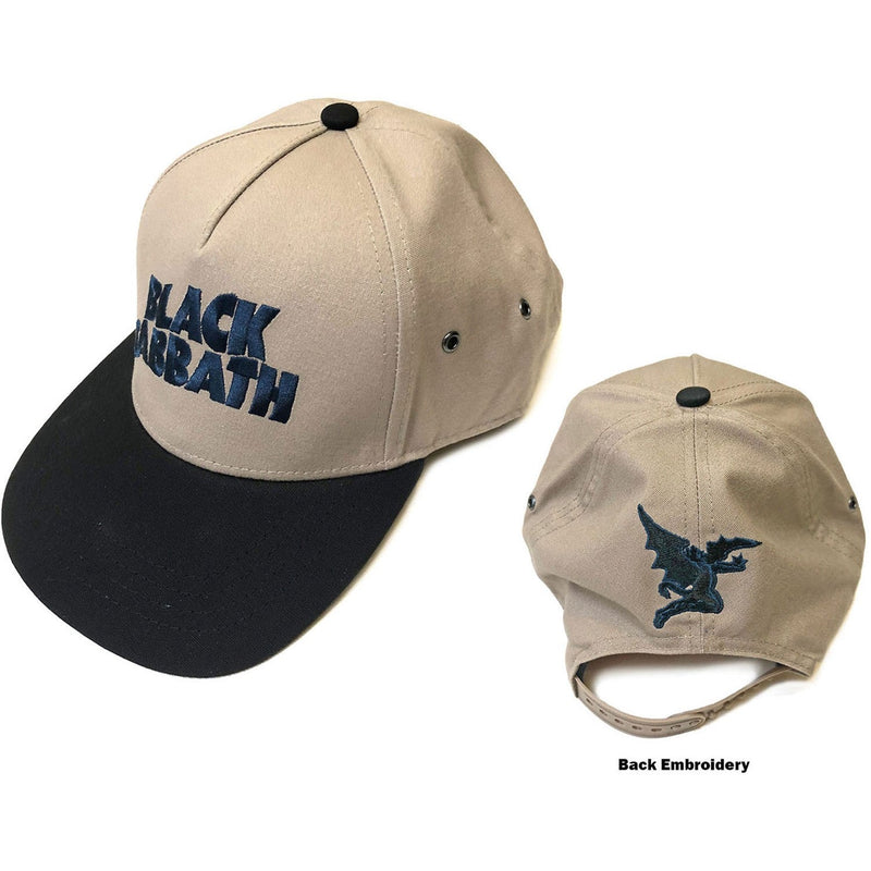 Black Sabbath - Unisex Wavy Logo Snapback Cap