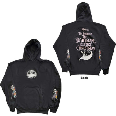 Disney - Unisex The Nightmare Before Christmas Jack & Sally Dancing Pullover Hoodie