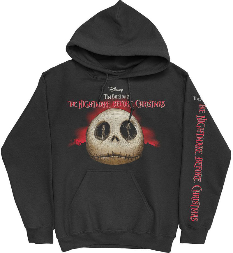 Disney - Unisex Jack Skull Eyes Pullover Hoodie